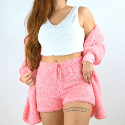 Fluffy set pyjamas