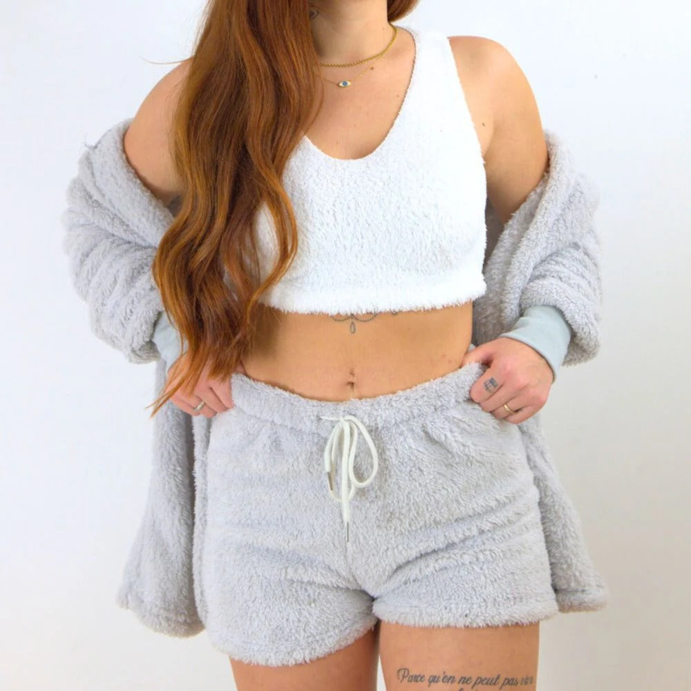 Fluffy set pyjamas